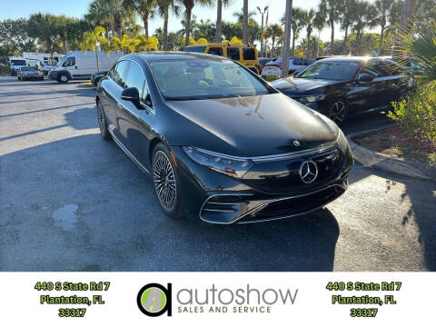 2023 Mercedes-Benz EQS for sale at AUTOSHOW SALES & SERVICE in Plantation FL