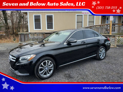 2015 Mercedes-Benz C-Class for sale at Seven and Below Auto Sales, LLC in Rockville MD
