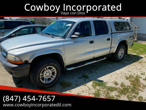 2004 Dodge Dakota for sale at Cowboy Incorporated in Waukegan IL