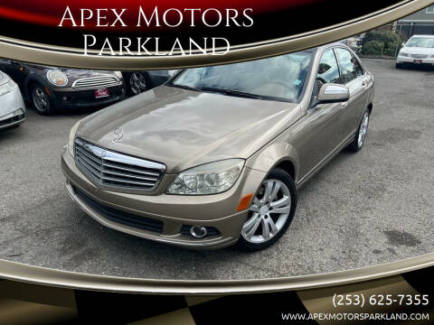 2008 Mercedes-Benz C-Class for sale at Apex Motors Parkland in Tacoma WA