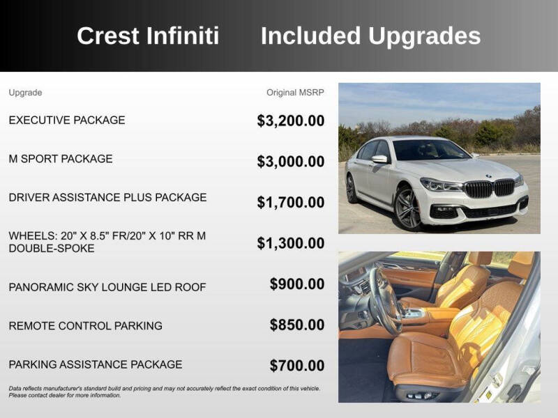 2019 BMW 7 Series 750i