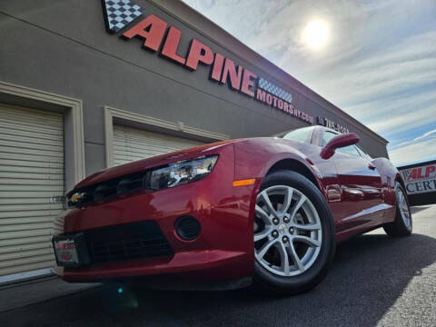 2015 Chevrolet Camaro for sale at Alpine Motors Certified Pre-Owned in Wantagh NY