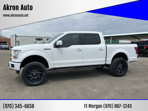 2016 Ford F-150 for sale at Akron Auto - Fort Morgan in Fort Morgan CO