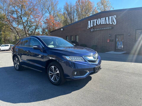 2018 Acura RDX for sale at Autohaus of Greensboro in Greensboro NC