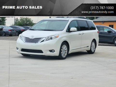 2014 Toyota Sienna for sale at PRIME AUTO SALES in Indianapolis IN