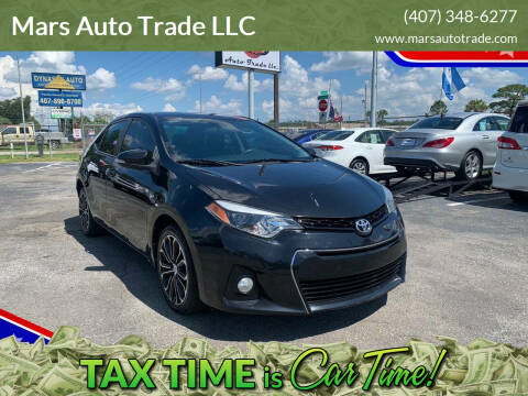 2014 Toyota Corolla for sale at Mars Auto Trade LLC in Orlando FL