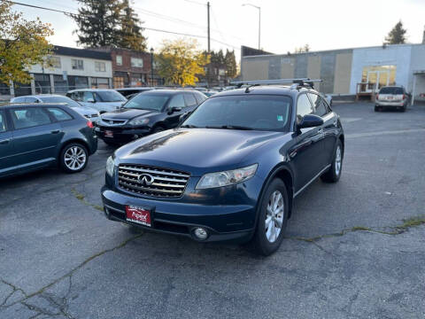 2005 Infiniti FX35 for sale at Apex Motors Inc. in Tacoma WA