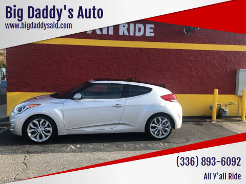 2012 Hyundai Veloster for sale at Big Daddy's Auto in Winston-Salem NC