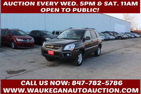 2009 Kia Sportage for sale at Waukegan Auto Auction in Waukegan IL