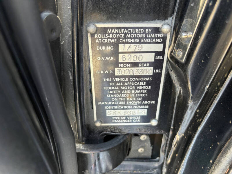 1979 Rolls-Royce Silver Shadow