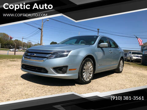 2010 Ford Fusion Hybrid for sale at Coptic Auto in Wilson NC