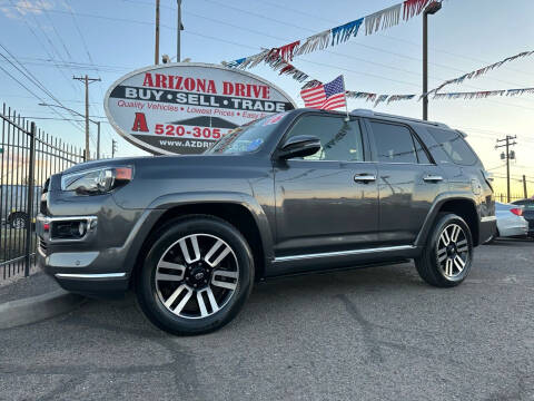 2016 Toyota 4Runner for sale at Arizona Drive LLC in Tucson AZ