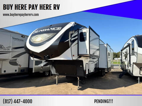 2018 Heartland Sundance 3710MB for sale at BUY HERE PAY HERE RV in Burleson TX