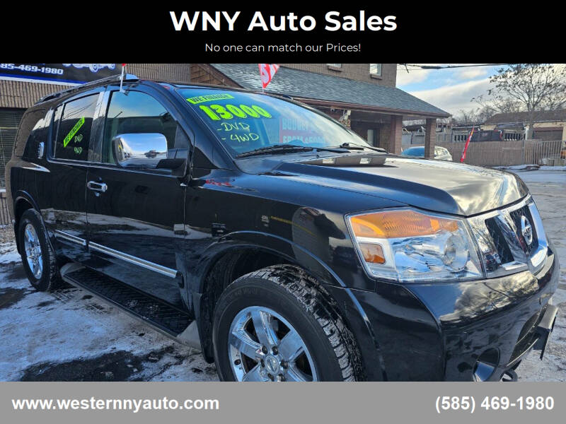 2014 Nissan Armada for sale at WNY Auto Sales - WNY Auto Budget Lot in Rochester NY