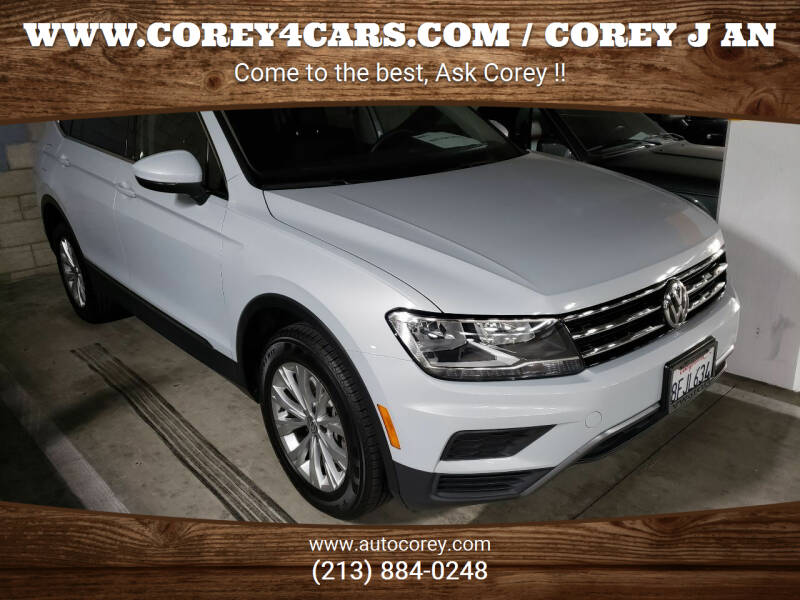 2018 Volkswagen Tiguan for sale at WWW.COREY4CARS.COM / COREY J AN in Los Angeles CA