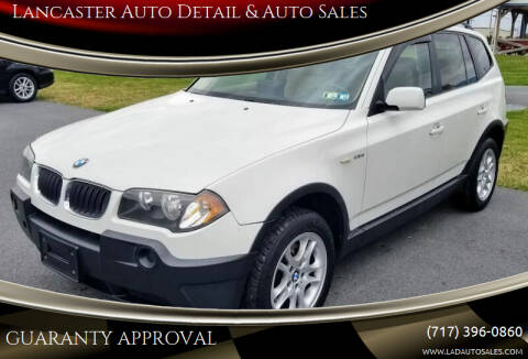 2005 BMW X3 for sale at Lancaster Auto Detail & Auto Sales in Lancaster PA