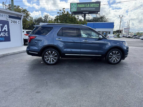 2019 Ford Explorer Platinum