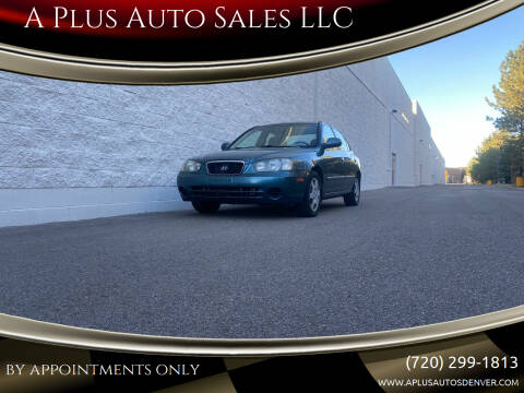 2002 Hyundai Elantra for sale at A Plus Auto Sales LLC in Denver CO