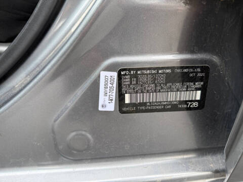 2021 Mitsubishi Mirage