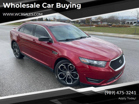 2013 Ford Taurus for sale at Wholesale Car Buying in Saginaw MI