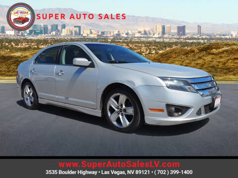 2010 Ford Fusion for sale at Super Auto Sales in Las Vegas NV