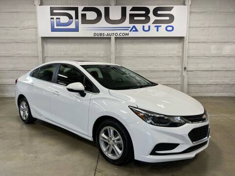 2016 Chevrolet Cruze for sale at DUBS AUTO LLC in Clearfield UT
