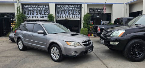 2009 Subaru Outback for sale at Affordable Imports Auto Sales in Murrieta CA