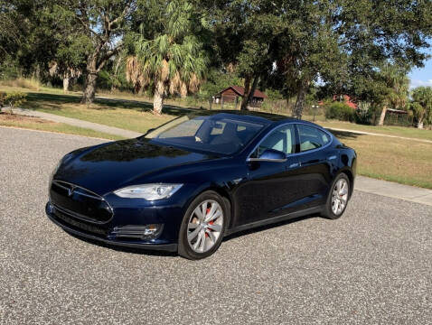2014 Tesla Model S for sale at P J'S AUTO WORLD-CLASSICS in Clearwater FL