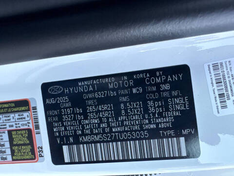 2026 Hyundai Palisade Calligraphy