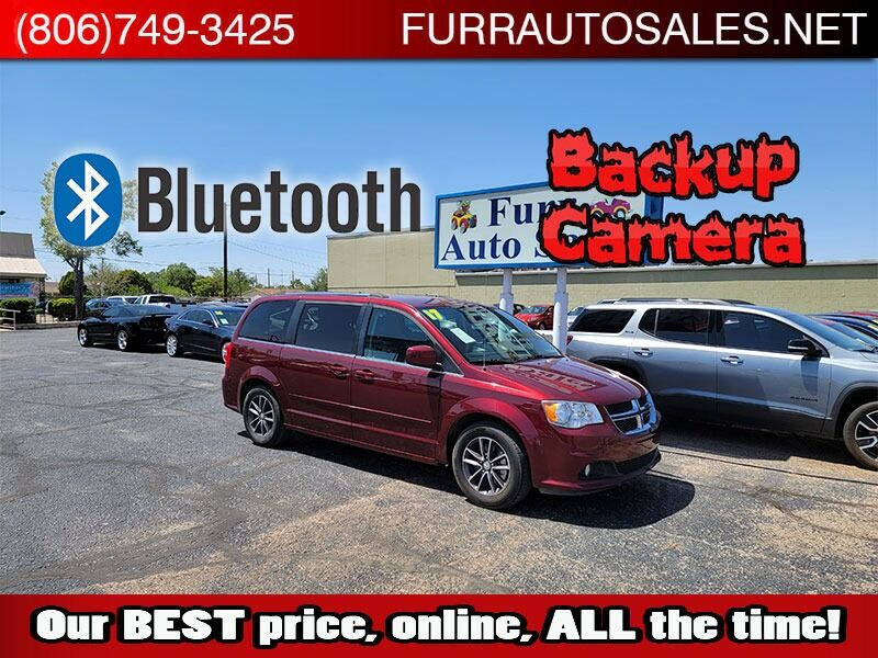 2017 Dodge Grand Caravan for sale at FURR AUTO SALES in Lubbock TX