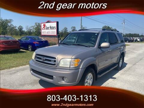 2001 Toyota Sequoia for sale at 2nd Gear Motors in Lugoff SC