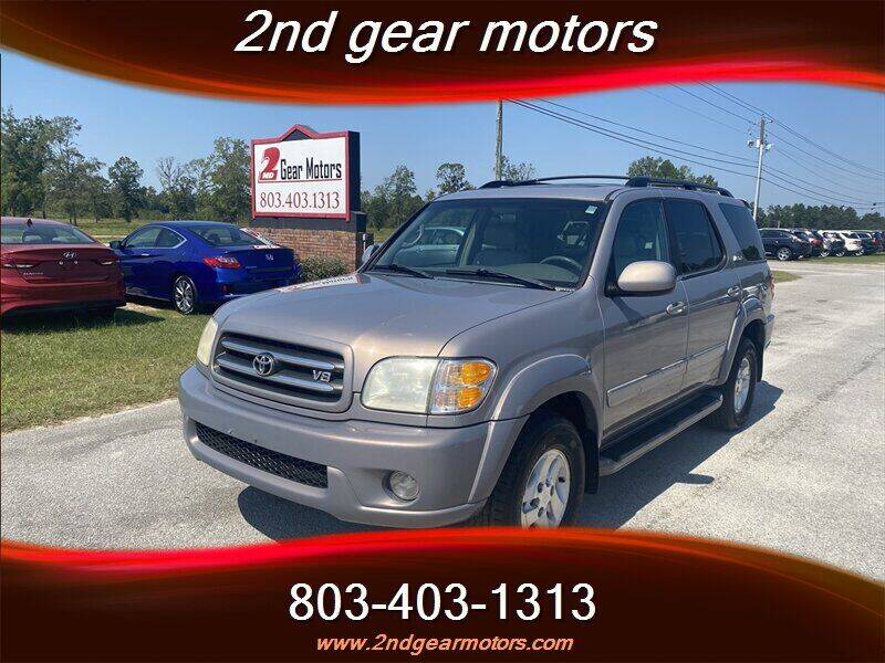 2001 Toyota Sequoia for sale at 2nd Gear Motors in Lugoff SC