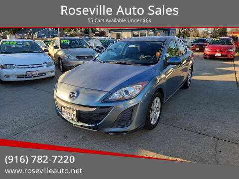 2011 Mazda MAZDA3 for sale at Roseville Auto Sales in Roseville CA
