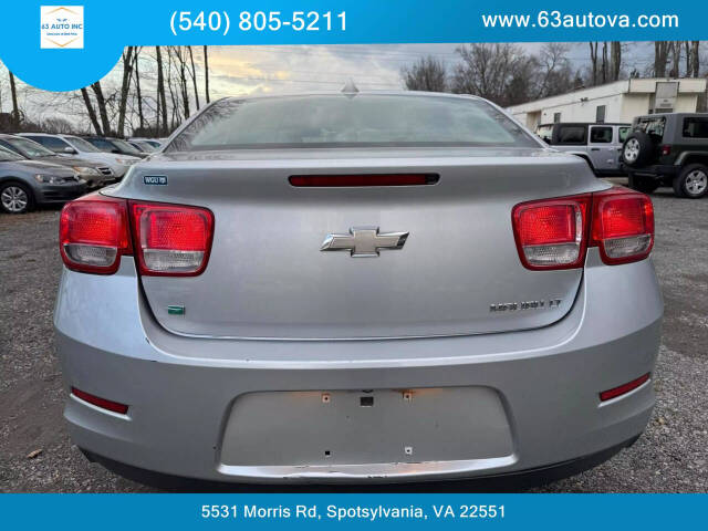 2014 Chevrolet Malibu for sale at 63 Auto Inc in Spotsylvania, VA