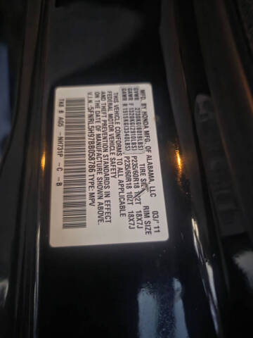 2011 Honda Odyssey Touring