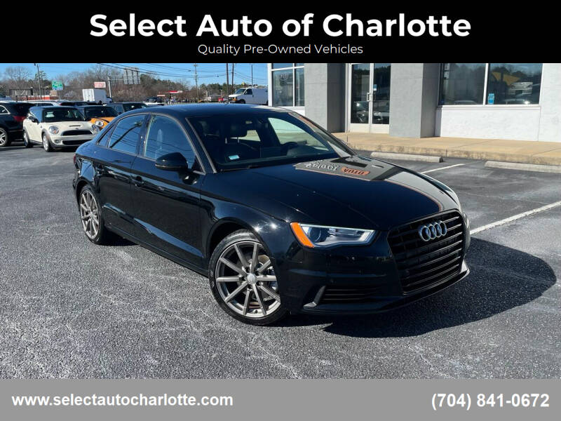 2016 Audi A3 for sale at Select Auto of Charlotte in Matthews NC