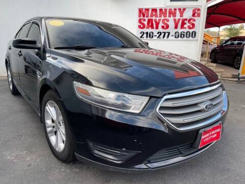 2013 Ford Taurus for sale at Manny G Motors in San Antonio TX