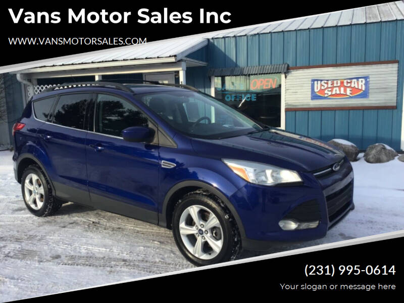 2013 Ford Escape for sale at Vans Motor Sales Inc in Traverse City MI