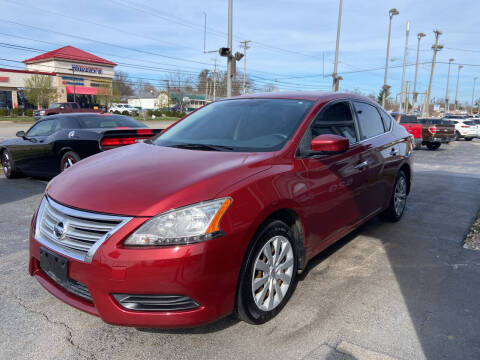 2015 Nissan Sentra for sale at Martins Auto Sales in Shelbyville KY