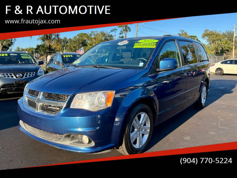 2011 Dodge Grand Caravan for sale at F & R AUTOMOTIVE in Jacksonville FL