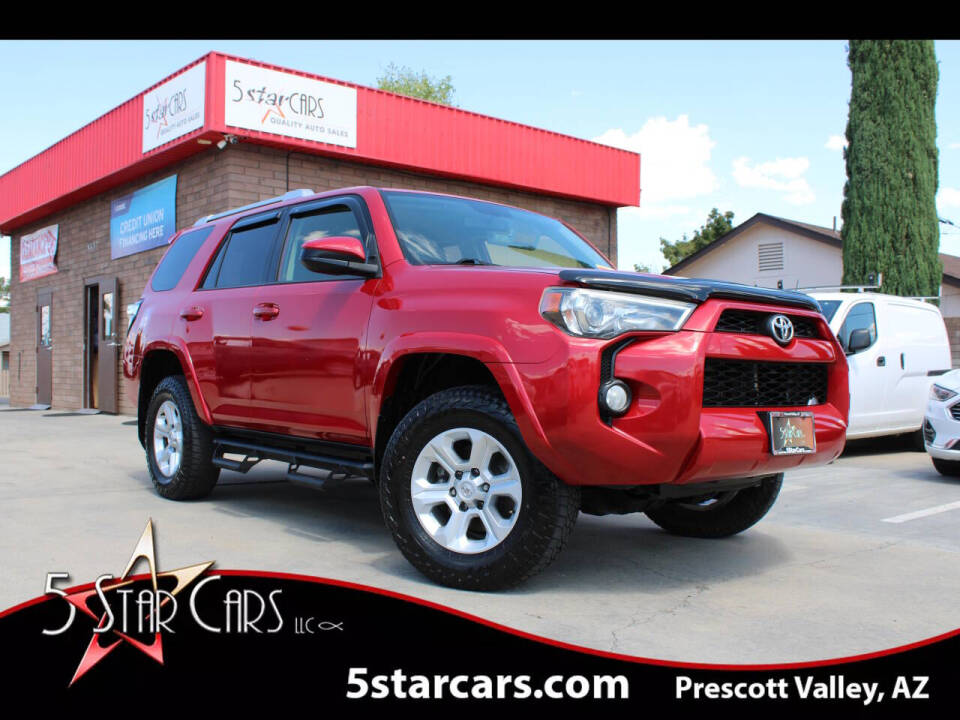 2016 Toyota 4Runner for sale at 5 Star Cars in Prescott Valley, AZ