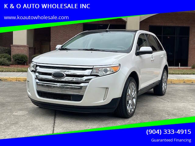 2011 Ford Edge for sale at K & O AUTO WHOLESALE INC in Jacksonville FL