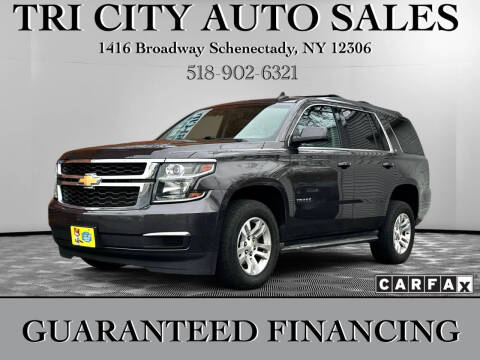 2015 Chevrolet Tahoe for sale at Tri City Auto Sales in Schenectady NY