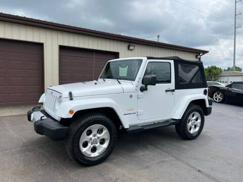2014 Jeep Wrangler for sale at Ryans Auto Sales in Muncie IN