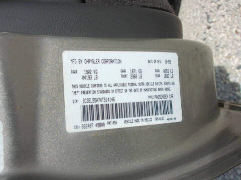 1999 Chrysler Sebring JXi