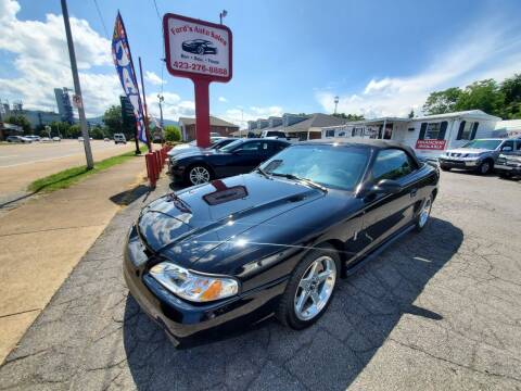 1995 Ford Mustang SVT Cobra for sale at Ford's Auto Sales in Kingsport TN