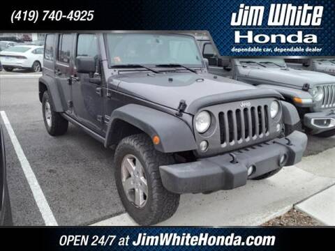 2018 Jeep Wrangler JK Unlimited for sale at The Credit Miracle Network Team at Jim White Honda in Maumee OH