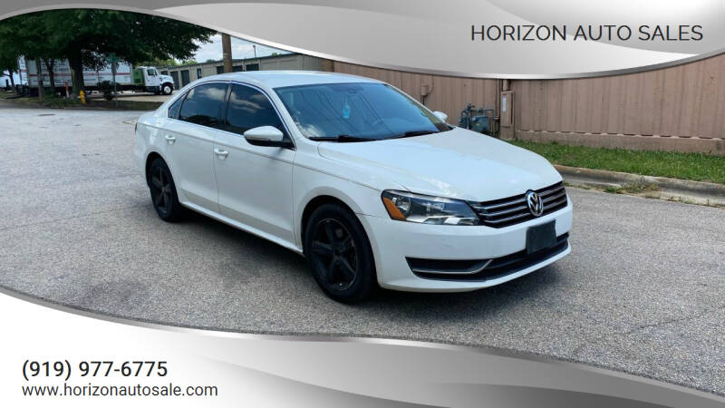 2012 Volkswagen Passat for sale at Horizon Auto Sales in Raleigh NC