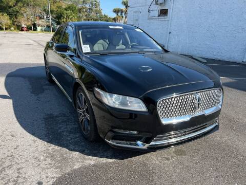 2018 Lincoln Continental for sale at LUXURY AUTO MALL in Tampa FL