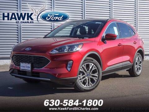 2021 Ford Escape for sale at Hawk Ford of St. Charles in Saint Charles IL
